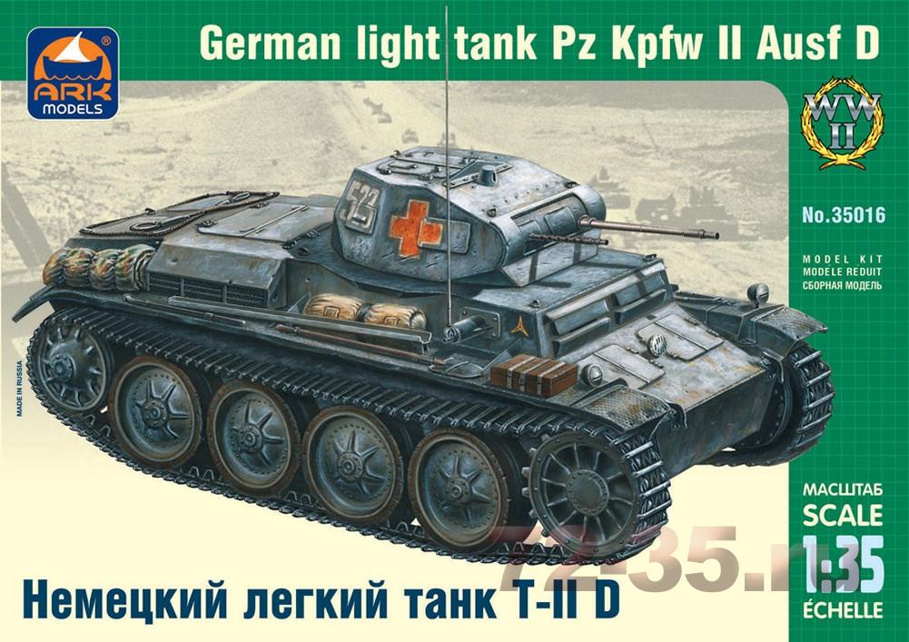 Немецкий легкий танк Т II D