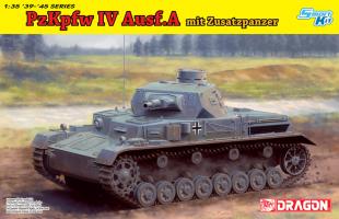 Танк Pz.Kpfw.IV Ausf.A mit Zusatzpanzer