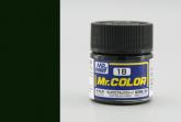 Краска Mr. Color C18 (RLM70 BLACK GREEN)