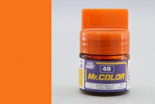 Краска Mr. Color C49 (CLEAR ORANGE)