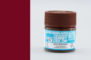 Краска Mr. Hobby H47 (красно-коричневая / RED BROWN)