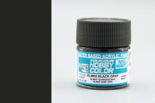 Краска Mr. Hobby H416 (темно-серая / RLM66 BLACK GRAY)