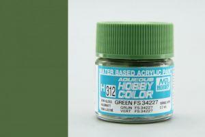 Краска Mr. Hobby H312 (зеленая / GREEN FS34227)