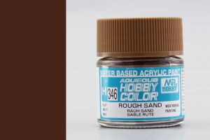 Краска Mr. Hobby H346 (темный песок / ROUGH SAND) текстурная