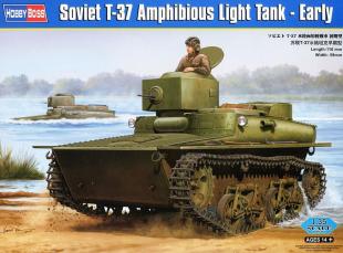 Танк Soviet T-37 Amphibious Light Tank Early