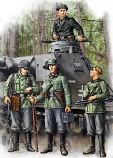 Фигуры German Infantry Set Vol.1 (Early