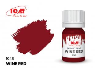 Краска ICM Винно-красный(Wine Red)
