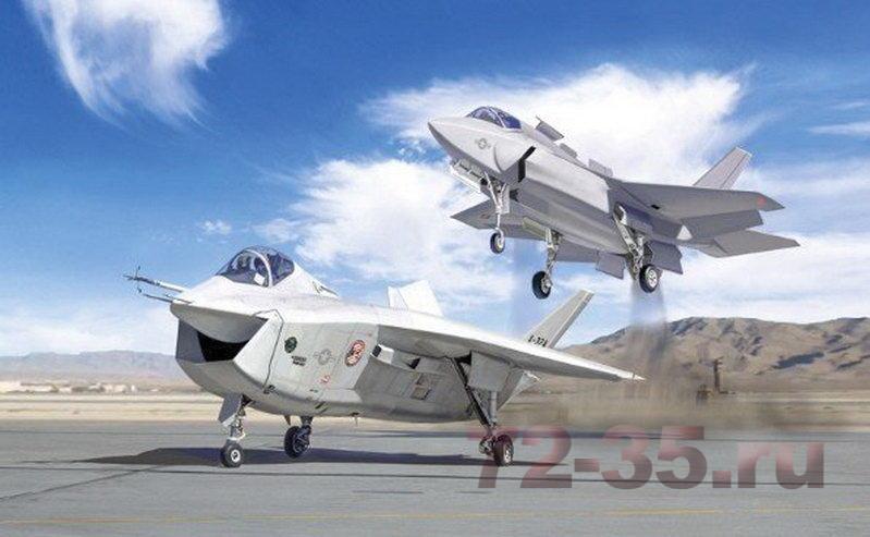 Самолёт Joint Strike Fighter program X-32A and X-35B