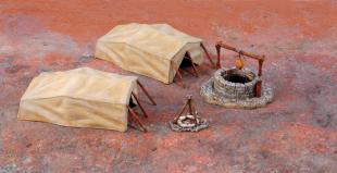 Диорама Desert Well and Tents