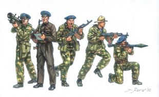 Солдаты Soviet Special Forces "SPETSNAZ" (1980s)