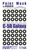Окрасочная маска на C-5B Galaxy (Roden)