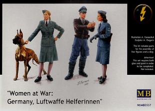 Женщины на Войне: Германия, Люфтваффе Helferinnen