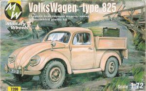 Volkswagen немецкий автомобиль 4x4 тип 825
