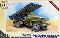 БМ-13Н - система залпового огня "Катюша" на базе АМ Studebaker US6