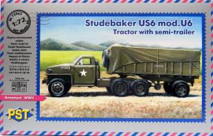 Тягач Studebaker US6 с полуприцепом
