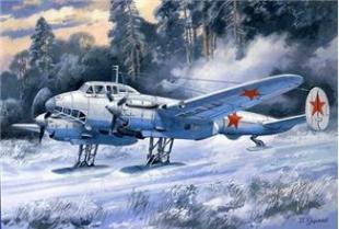 Советский пикирующий бомбардировщик Пе-2 (серия 55)