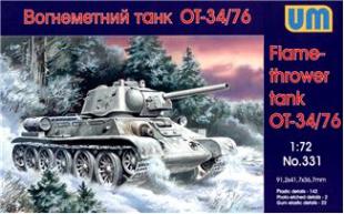 Советский огнеметный танк ОТ-34-76
