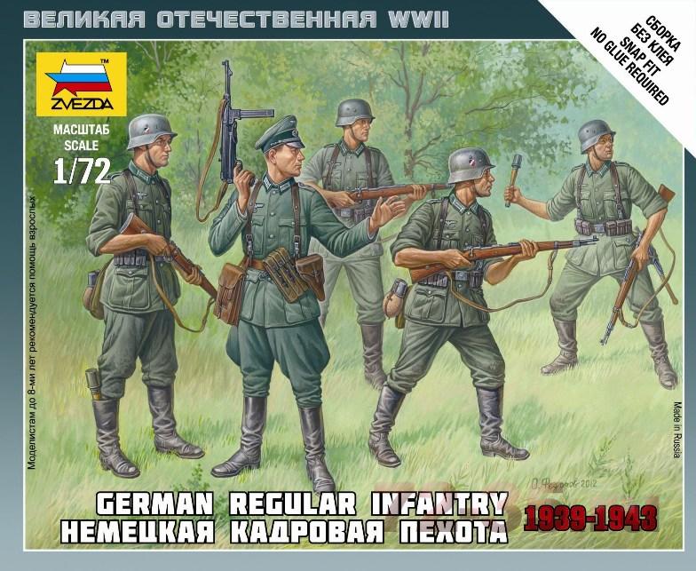 Немецкая регулярная пехота 1939-1943